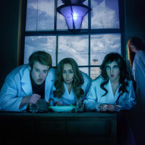Poster for "Phantom Love: Medical Maladies Meet Mystery Mansion"