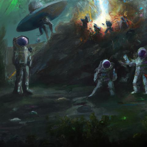 Poster for "Beyond the Celestial Veil: Odyssey of Hope"
