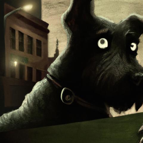 Poster for "Canine Curse: The Painting's Price"