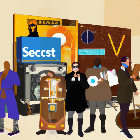 Poster for "Codebreakers: Uncovering the Art Society."